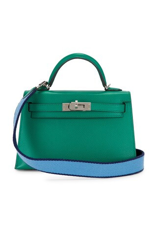 Hermes Epsom Kelly 20 Amazone Handbag in Green | FWRD 