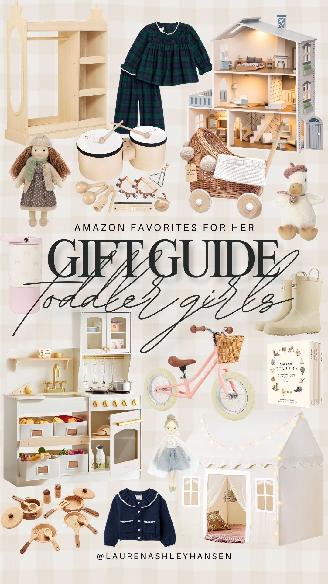 Amazon favorites for the little girls! If you're gifting to any toddler girls this holiday season, these ideas are perfect. Everything from dolls to bikes, imagine play, books, and more! #GiftGuide #GiftForKids

#LTKKids #LTKGiftGuide