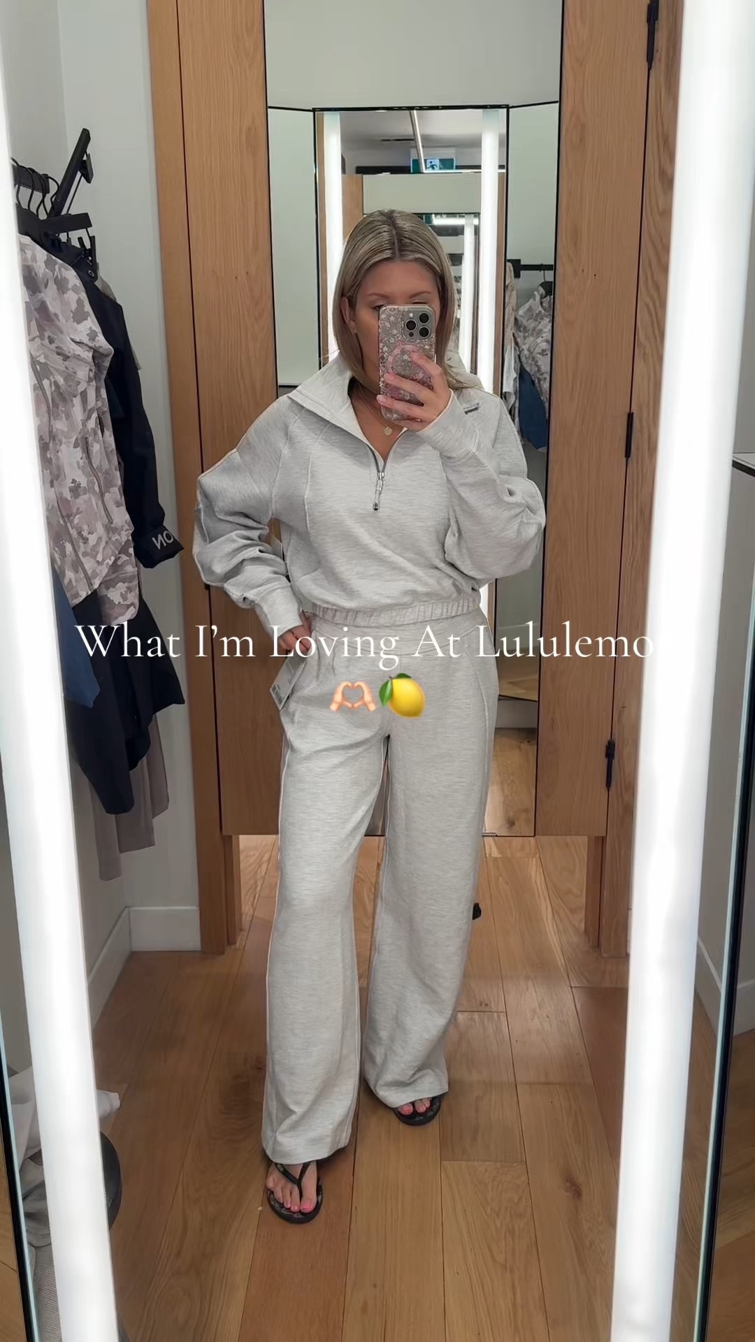 What I’ve been loving at Lululemon lately 🤍  

All leggings are size 4, true to size, 25” length (I’m 5’3).  
The long sleeve basic top is size 4, true to size.  
All pullovers, hoodies, and jackets are size small, true to size.  
The zip-up athletic jacket is size 6 — I’m usually a 4–6 in Lululemon tops, so I sized up in this one.  
All other bottoms (lounge pants, wide leg styles, etc.) are size small, true to size.  

These are all easy, cozy pieces I’d wear all winter — whether it’s for workouts, errands, or just everyday wear.

winter outfits, cozy winter outfits, winter athleisure, cold weather outfits, winter layers, loungewear, cozy loungewear, lounge pants, wide leg lounge pants, comfy outfits, at home outfits, everyday outfits, casual outfits, athleisure outfit, casual athleisure, travel outfit, running errands outfit, workout outfits, gym outfits, fitness outfits, yoga pants, workout leggings, gym wear, activewear, yoga outfit, lululemon, lululemon haul, lululemon try on, lululemon leggings, lululemon jacket, lululemon hoodie, lululemon lounge pants, high rise leggings, 25 inch leggings, oversized hoodie, zip up jacket, athletic jacket, long sleeve top, layering basics, ugg micro boots, ugg outfit, winter boots outfit, cozy winter shoes, casual winter outfit, athleisure with boots

#LTKcanada #LTKwinter #LTKfitness