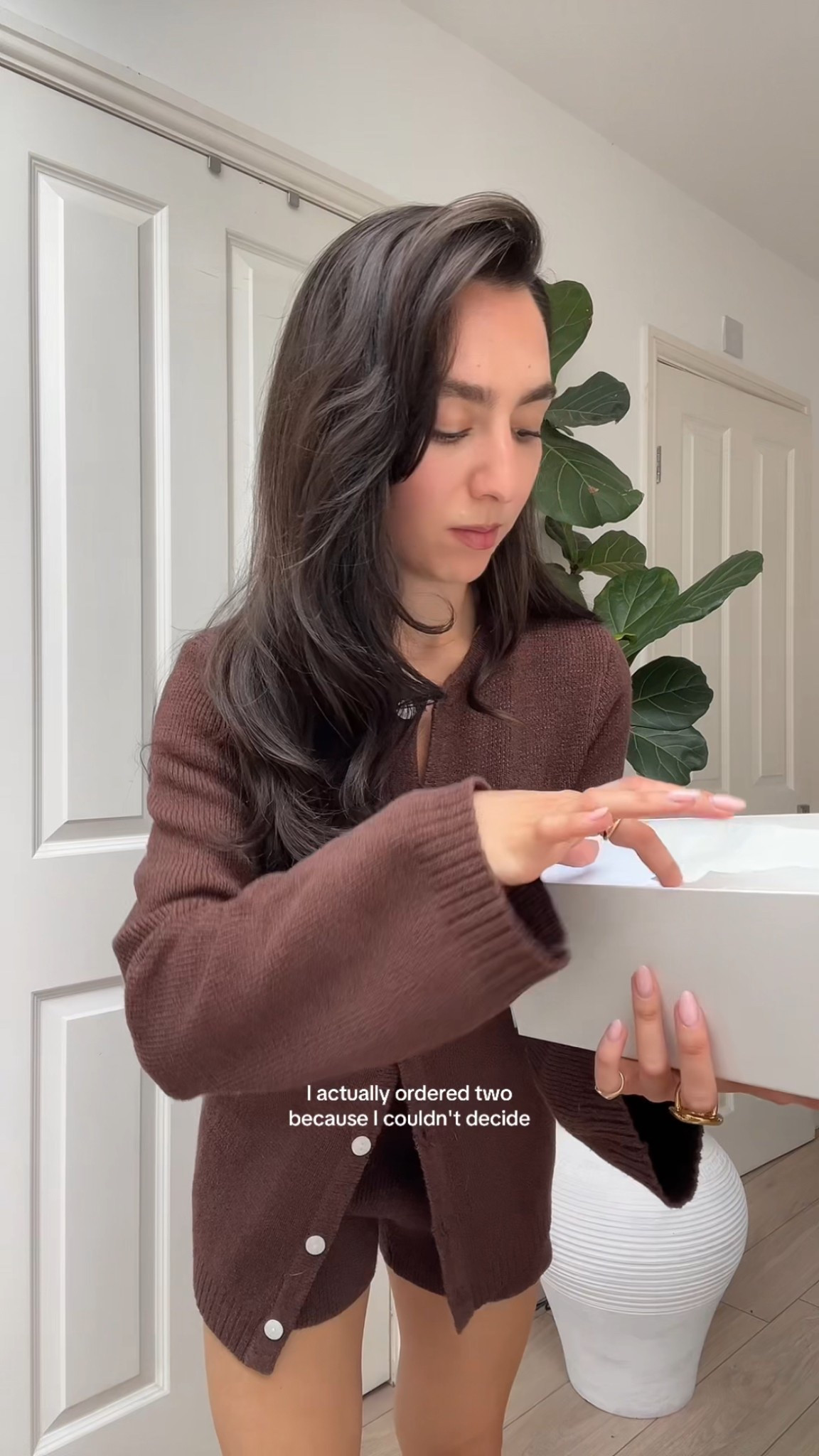 My pretty lavish brown co-ord. Wearing XS in both 🫶🏼

#LTKeurope #LTKsummer #LTKuk