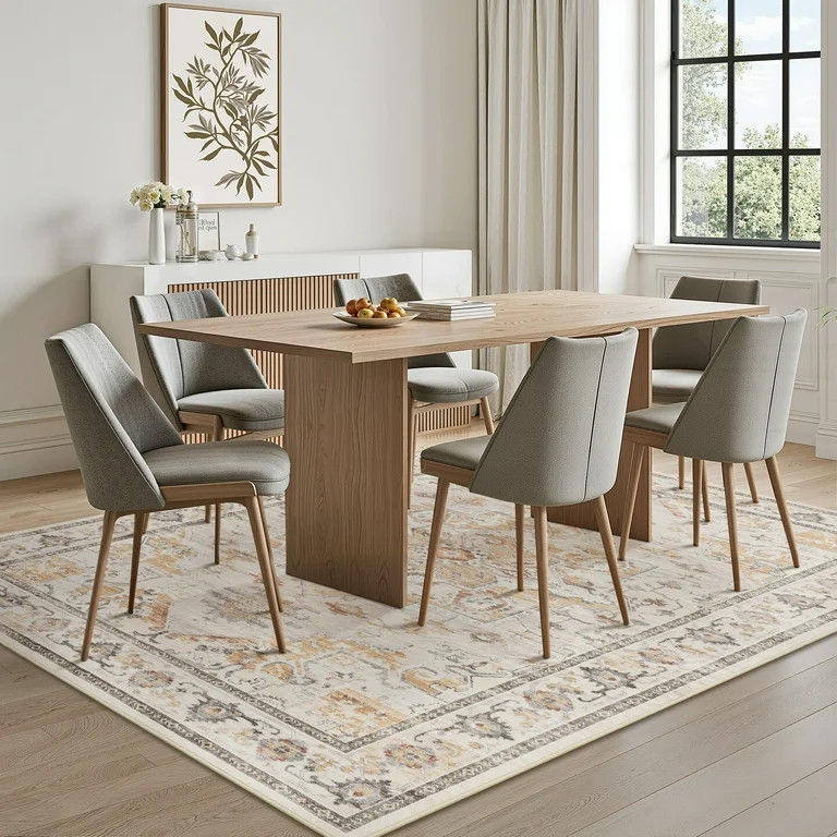 SIXHOME 8'x10' Rugs for Living Room Washable Traditional Distressed Area Rugs Non Slip Soft Retro... | Walmart (US)