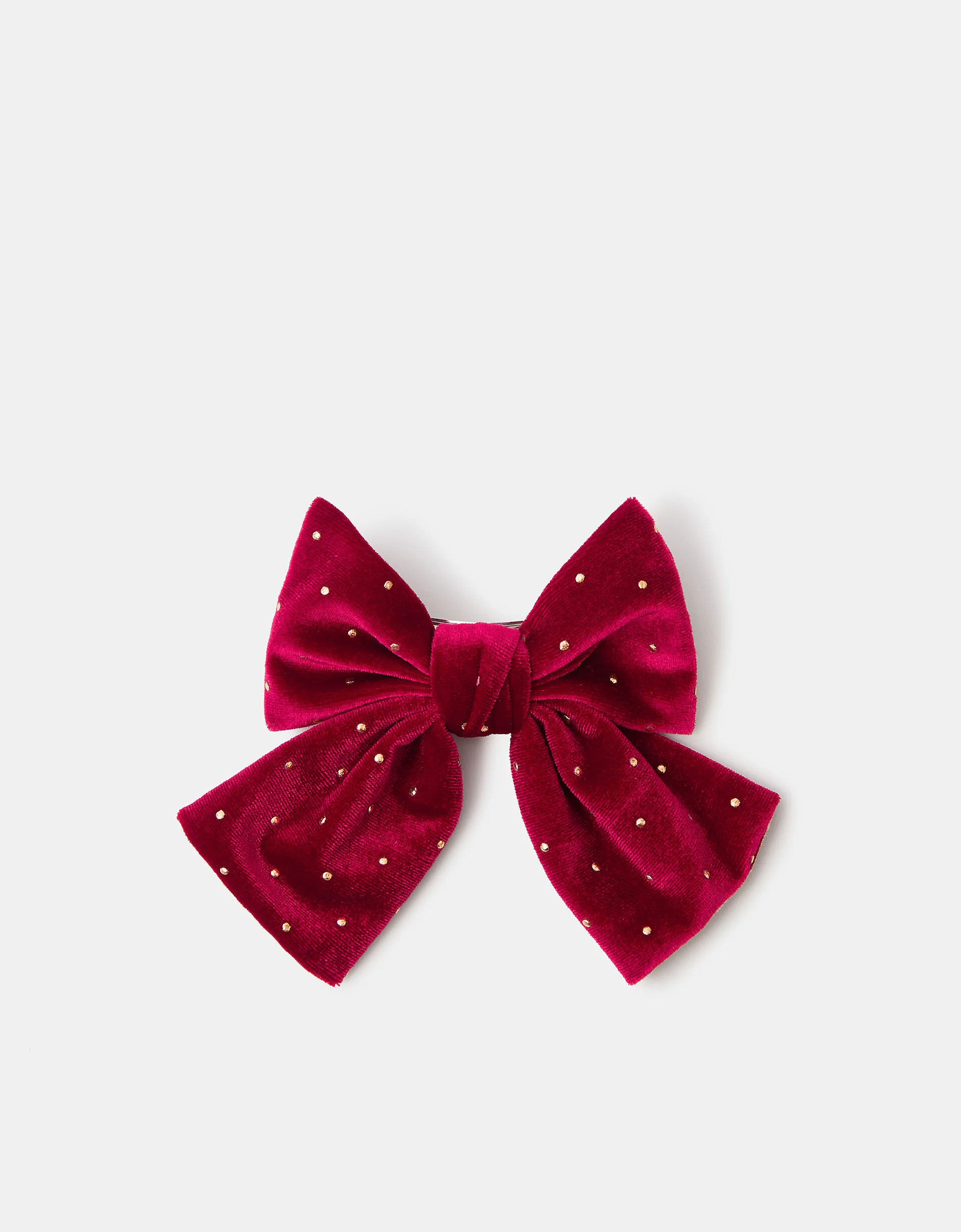 Girls Velvet Bow Hair Clip | Accessorize (Global)