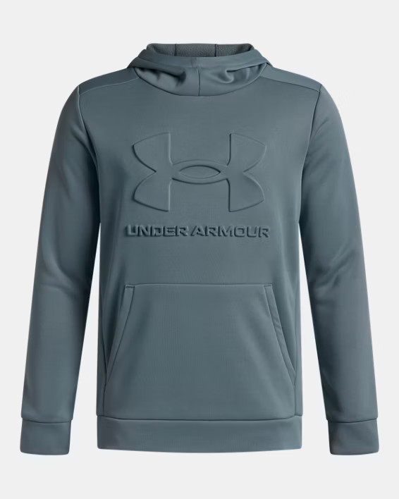 Armour Fleece® Embossed Boys' Hoodie | Under Armour | Under Armour (US)