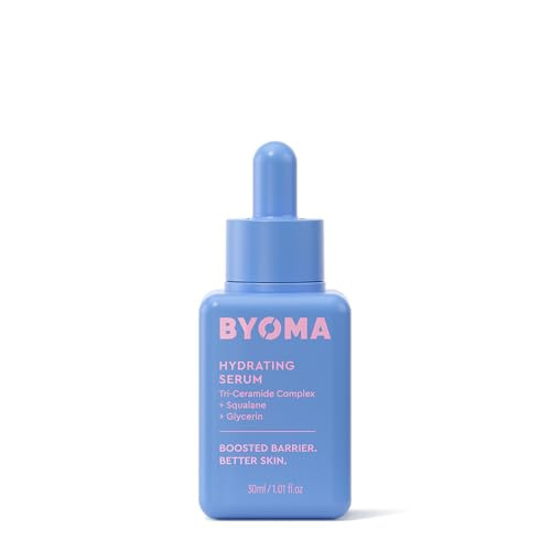 BYOMA Hydrating Serum - Moisturizing Facial Serum with Squalane, Glycerin & Ceramides - Hydrating for Glowing, Dewy Skin - 1.01 fl. oz | Amazon (US)