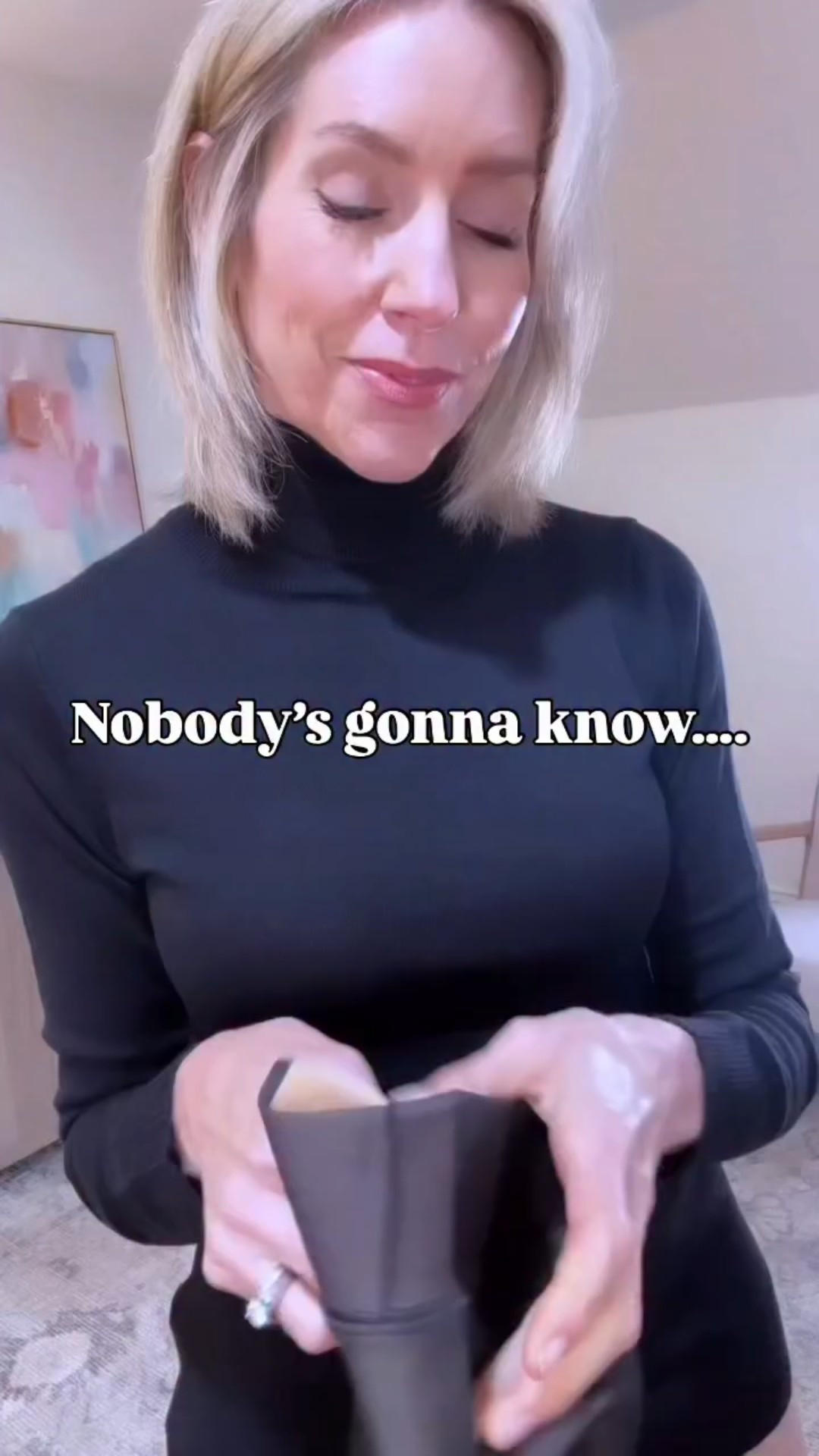 They’re never going to know! These faux fur lined tights are soooo good, you’re never going to want to take them off! Honestly, they look exactly like an opaque black tight except these are warm and cozy plus no bulk! And this Amazon skirt has hidden shorts underneath in case of a random gust of wind.💨 😊 

I have long legs, so I sized up in the tights to a M/L and they also come in different shades. 

#amazonfashionfinds #over50style #over40style #fashionhack #budgetfashion #over40style

#LTKootd #LTKFindsUnder50 #LTKOver40