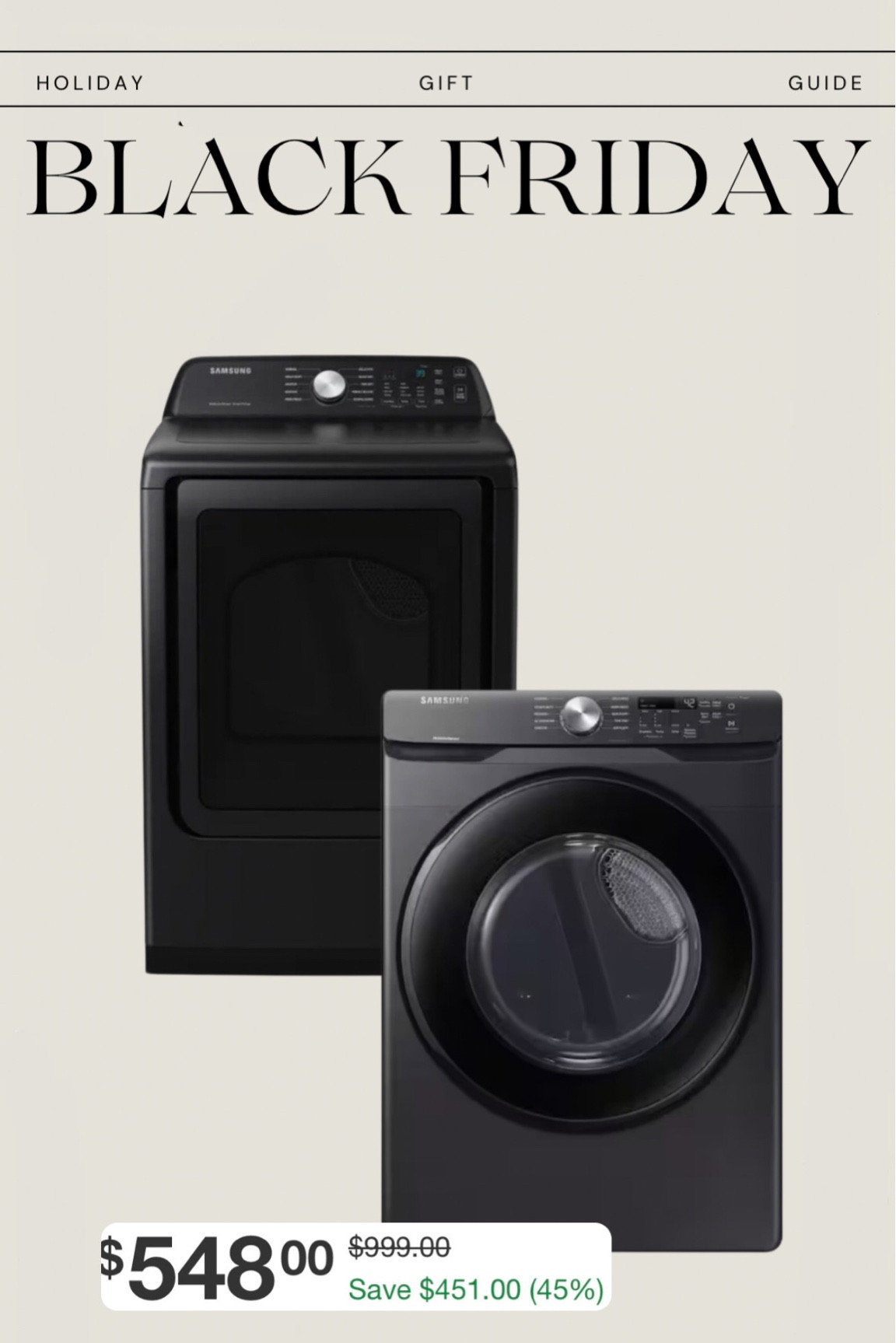 Washer and dryer set | insanely good deal

#LTKHoliday #LTKsalealert #LTKCyberWeek
