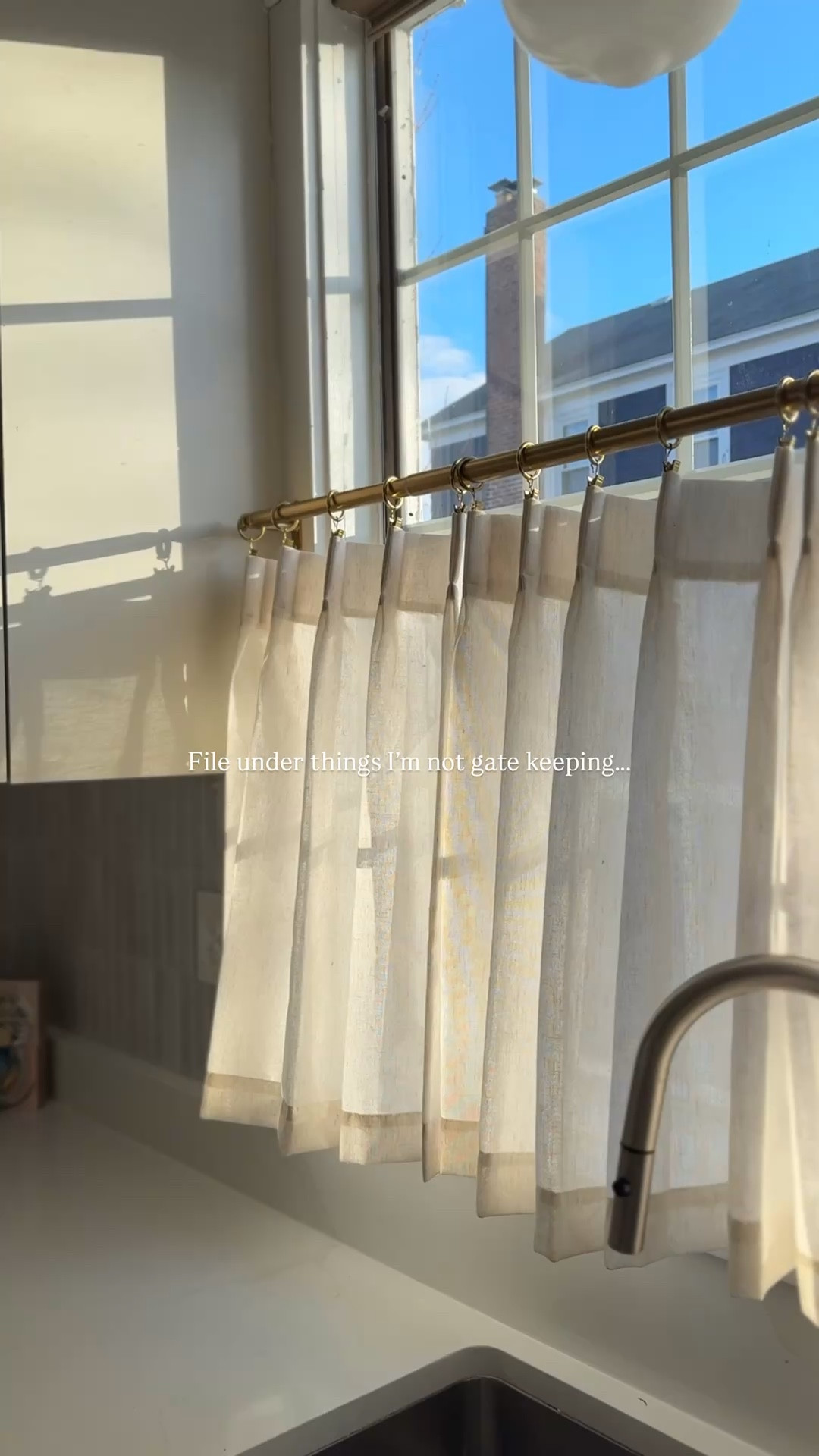 Cafe curtain & rod links! 



#LTKHome #LTKSaleAlert