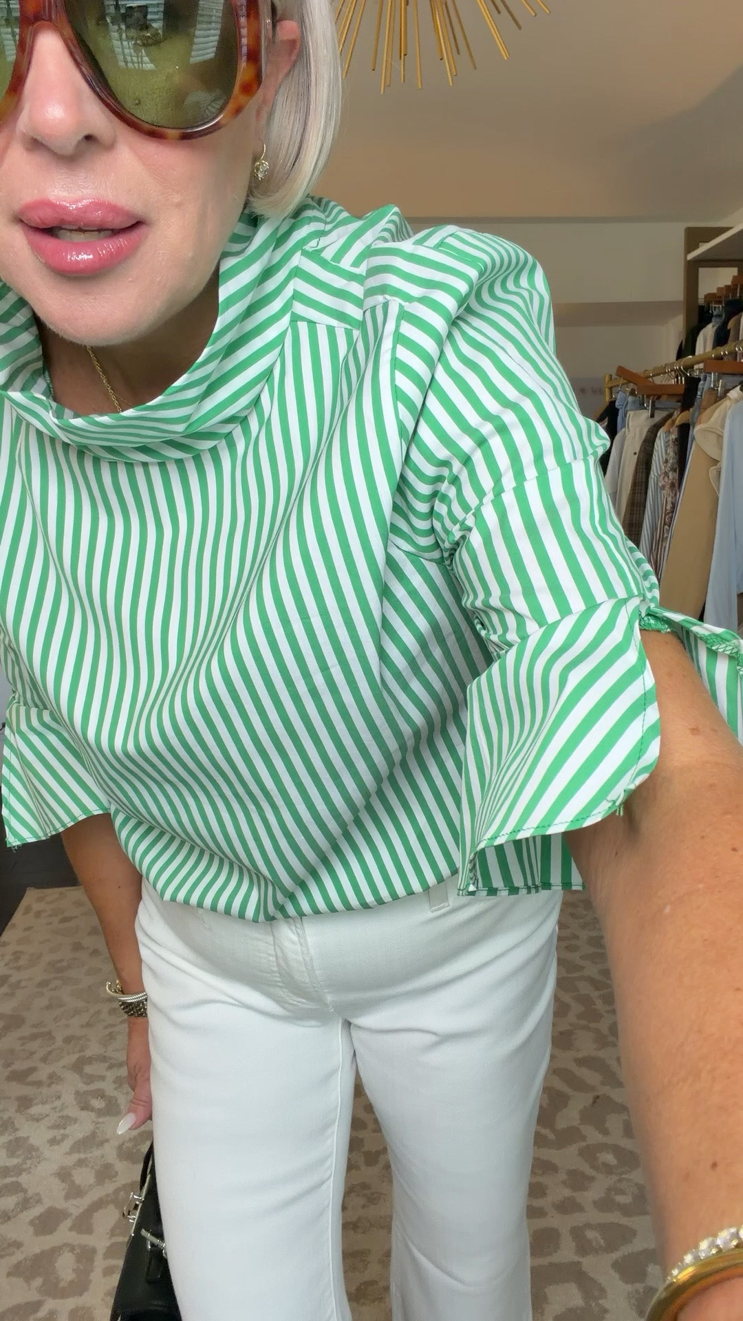 One thing I’m not giving up from summer is COLOR in my outfits! P. S. the details on this top?? I love a stiff collar and it’s 20% off. 

Comment OUTFIT below for a DM with the deets!

#LTKdayinmylife #LTKootd #LTKgrwm