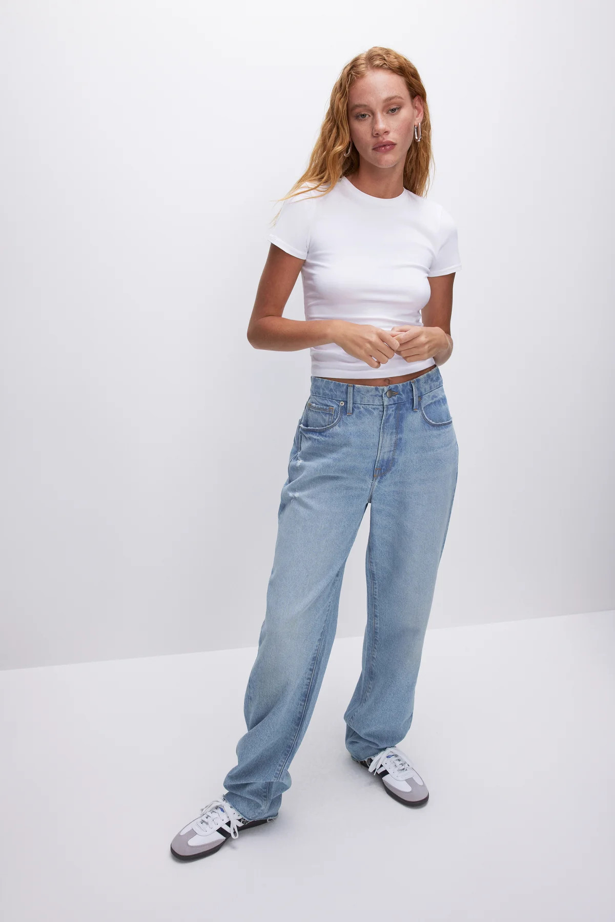 GOOD '90s LOOSE JEANS | INDIGO472 - GOOD AMERICAN | Good American