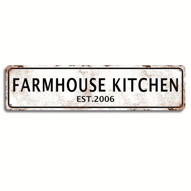 1pc Farmhouse Kitchen Decors (4''x16''/20cm*30cm) Farmhouse Kitchen Wall Decor, Rustic White And ... | Temu Affiliate Program