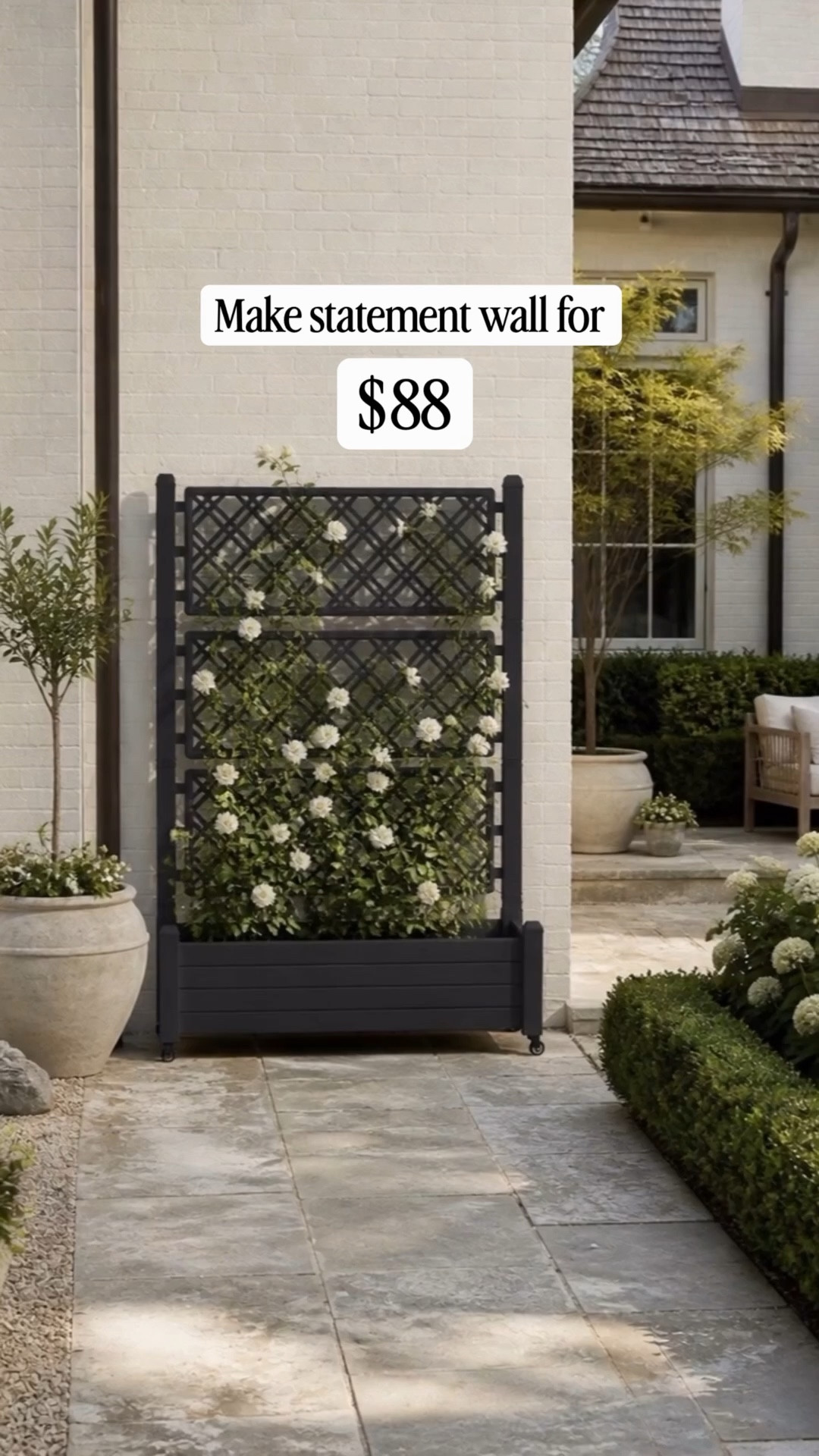 This will be the perfect statement wall or add two together to divide a space outdoor garden trellis on sale for $18 run selling fast Walmart home and garden

#LTKHome #LTKSaleAlert