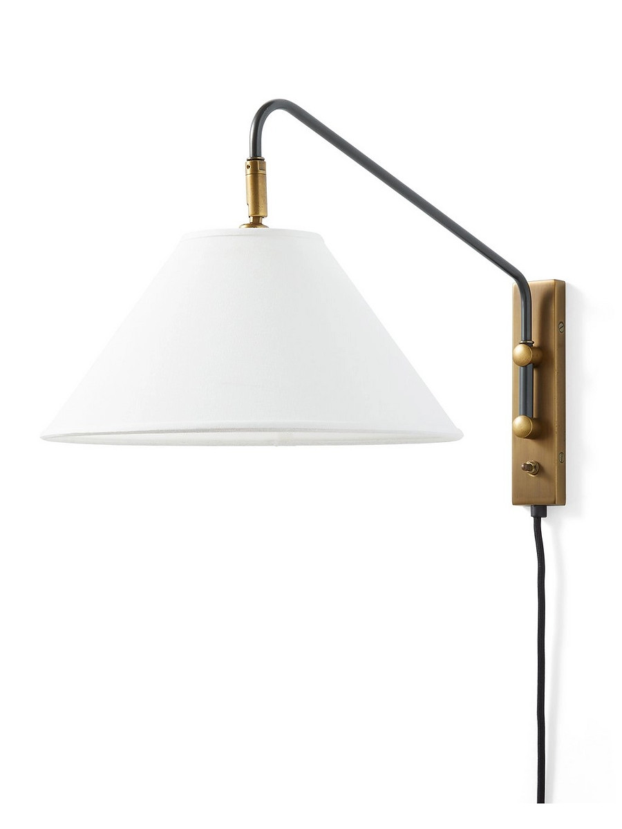 Flynn Plug-In Sconce | Serena and Lily