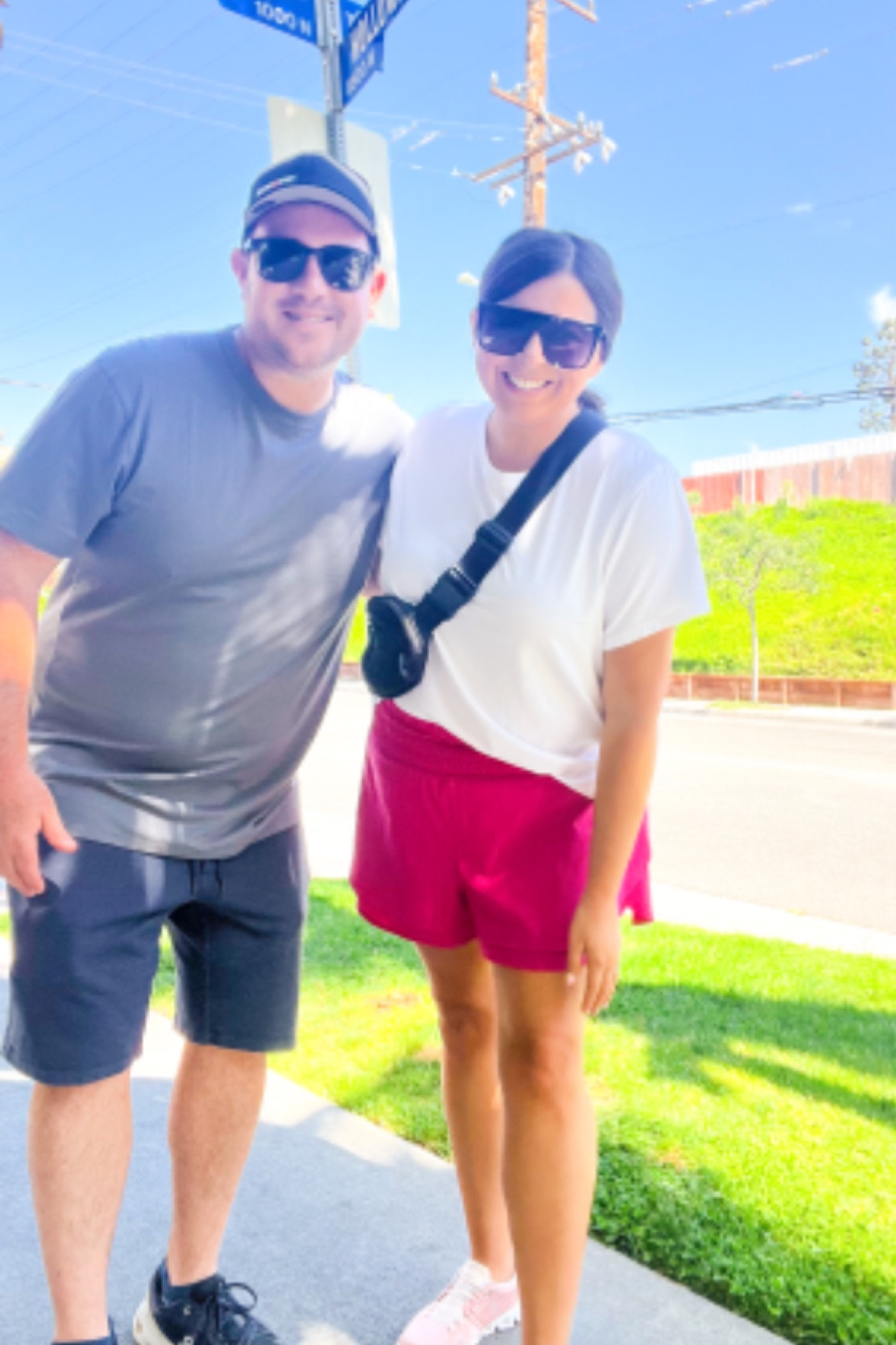 Walking in LA! These shorts are my fave and it’s hard to find a short sleeve work out top but I love this one!

#LTKfindsunder50 #LTKfitness #LTKmidsize