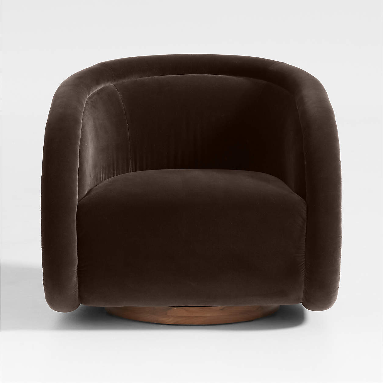 Medoc Swivel Chair + Reviews | Crate & Barrel | Crate & Barrel