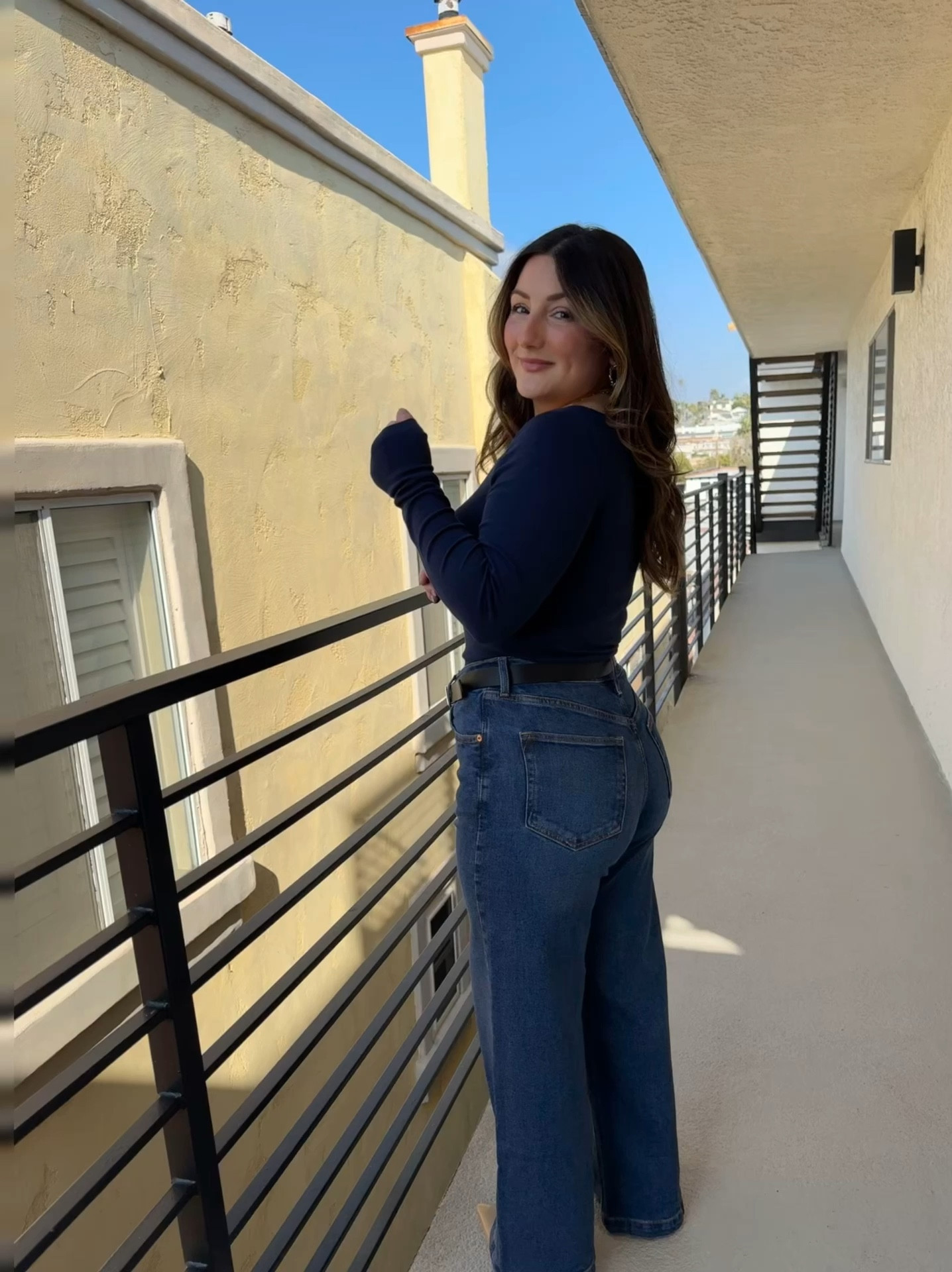 New Uniform from @gap #ad #howyouweargap 

Black denim size 29 petite (I wear small heels or booties with them)
Long sleeve tee size small color navy blue

#LTKStyleTip #LTKSeasonal #LTKFindsUnder50