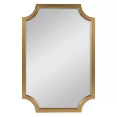 Kate and Laurel Hogan 24-Inch x 36-Inch Mirror in Gold | Bed Bath & Beyond | Bed Bath & Beyond