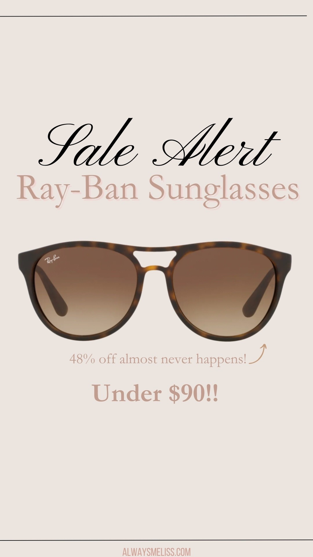 Can’t believe these sunglasses are under $100! So cute for spring 

Travel accessories
Sunglasses 
Ray-Bans

#LTKSaleAlert #LTKTravel #LTKSwim