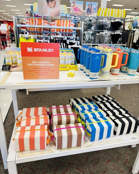 New Summer Stanley cups, 30% Off new Shade & Shore swimsuits, 30% Off striped Mesh Zipper Pouch Wristlet that has matching Mesh Tote Handbags 30% Off in 4 colors, new e.l.f. Mini Suntouchable Whoa Glow Sunscreen - SPF 30! 


Target sale, Target deal, Memorial Day sale, Target summer, summer, Target, Target finds, elf cosmetics, Stanley tumbler, new Stanley summer cup, beach bag, swimsuits, Target swim, target beauty, vacation bag, vacay vibes, cabana vibes, stripes


#LTKSwim #LTKxelfCosmetics #LTKSaleAlert