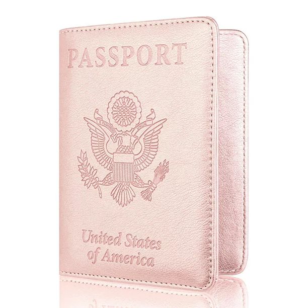 〖Follure〗Leather Passport Holder Wallet Cover Case RFID Blocking Travel Wallet | Walmart (US)