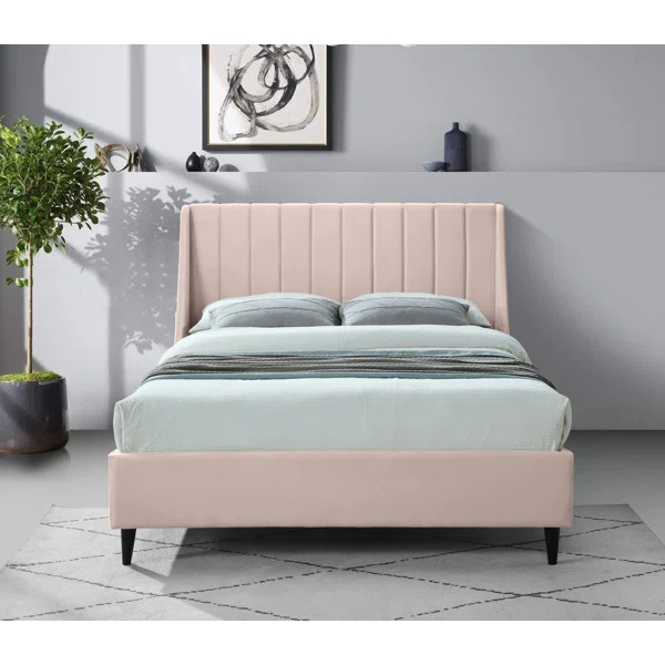Bernan Upholstered Low Profile Platform Bed | Wayfair North America