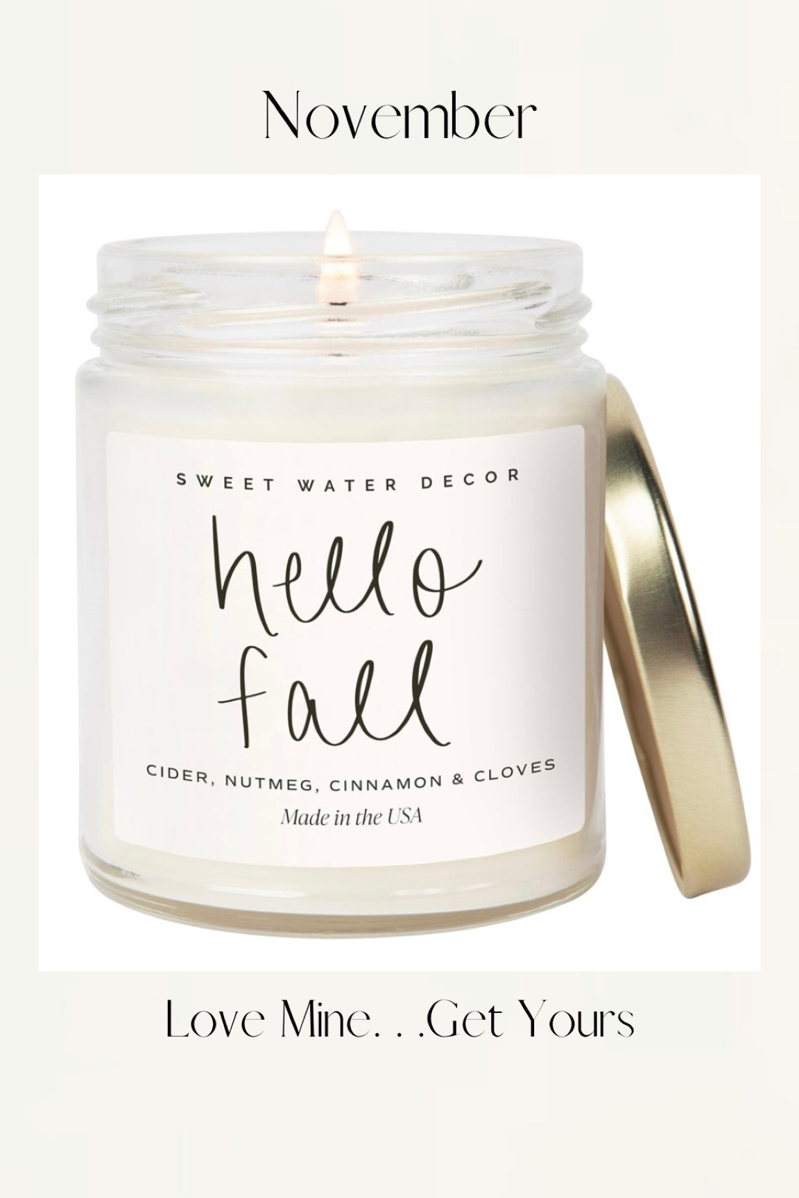 Hello November
Amazon Fall Candles

#LTKSeasonal #LTKHoliday #LTKFindsUnder50