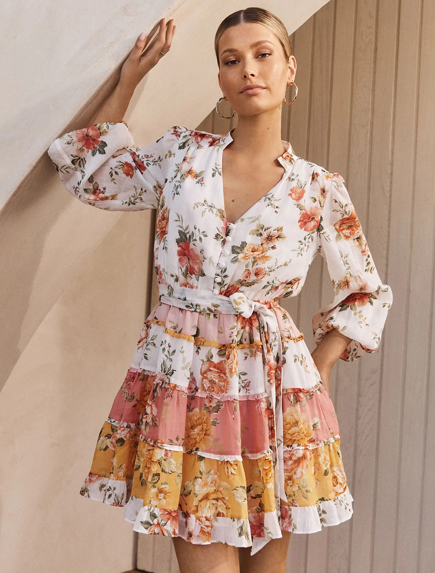 Josie Long-Sleeve Mini Dress | Ever New (CA)