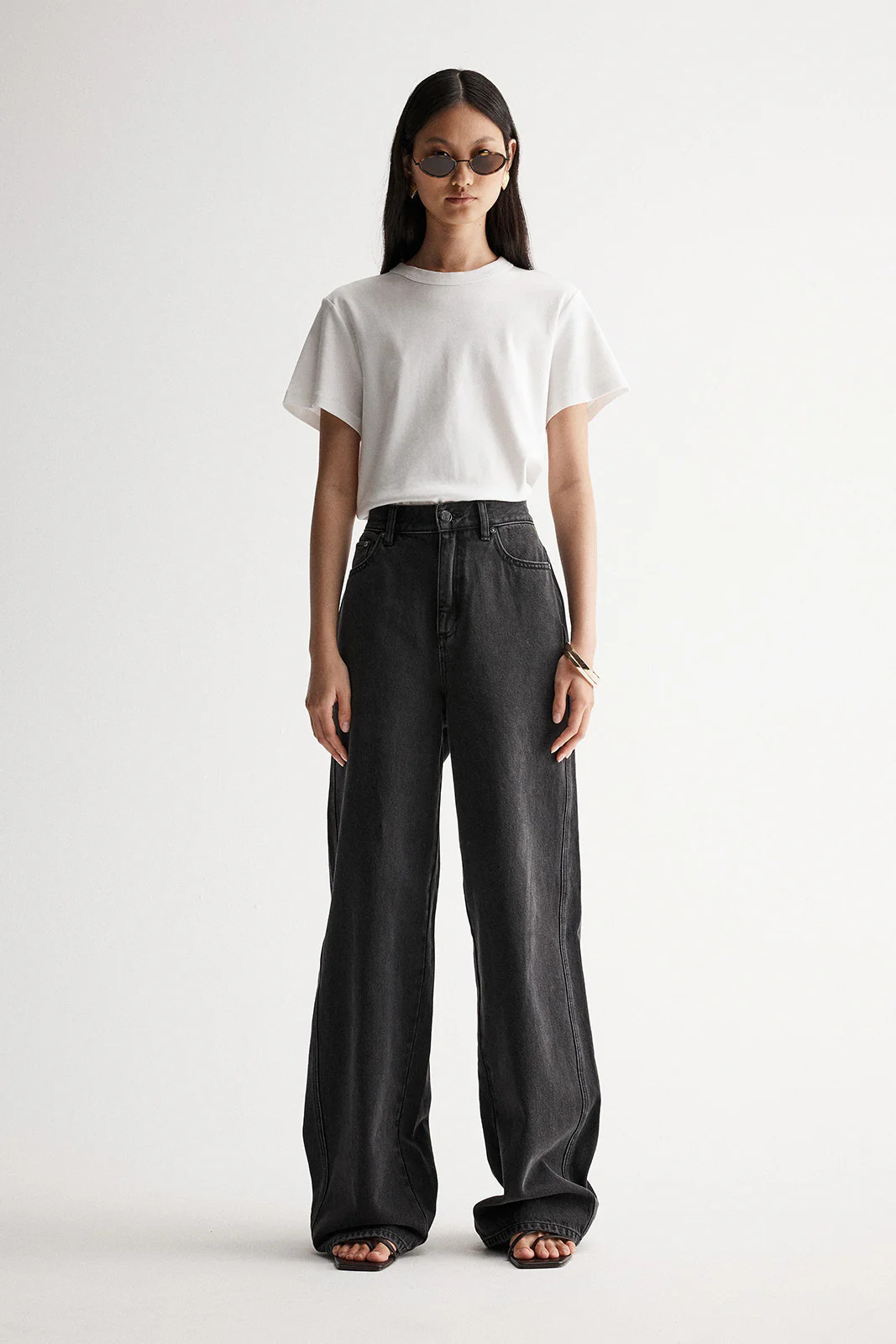 Apollo Jean Washed Black Size 8 | Elka Collective | Elka Collective (AU, UK, US, NZ)
