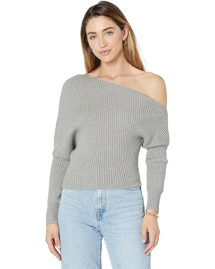 line and dot Blair Off Shoulder Sweater | Zappos