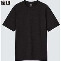 Uniqlo U - Cotton Crew Neck T-Shirt - Black - 3XL | UNIQLO (UK)