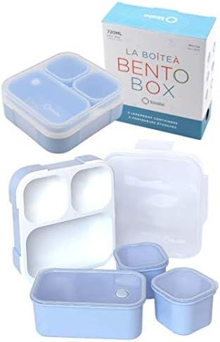 Toddler Baby Lunch-Box for Daycare, Bento Containers for Kids, Snack Container with Lids, Bento-B... | Amazon (US)