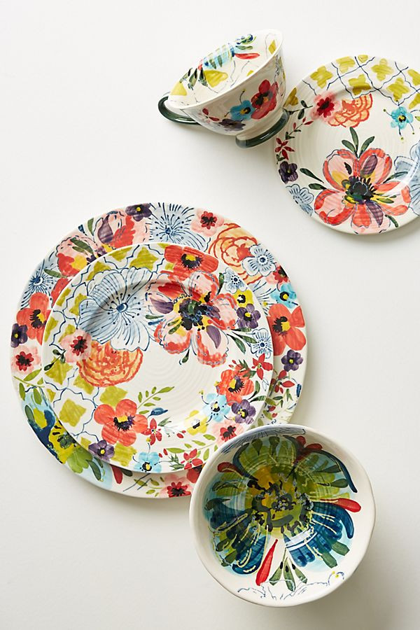 Sissinghurst Castle Dinner Plate | Anthropologie (US)
