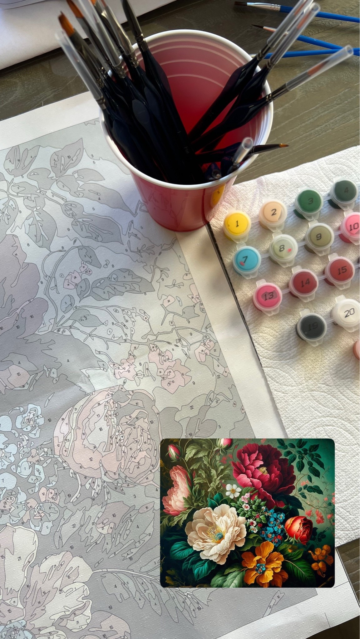 I wanted a fun project to do with my daughter this summer so we bought these paint by numbers kit for adults. It comes with everything you need but I bought extra brushes. I love them because I find them very calming and it also gives me quality time with my daughter. I linked some fun ones but there are so many to choose from. 🎨

#LTKmomlife #LTKSaleAlert #LTKHome