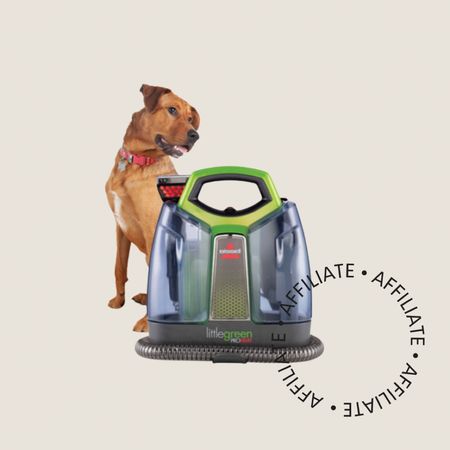 The best cleaning tool for dog owners. Bissell Little Green Machine Pro Heat portable carpet cleaner 

#LTKhome