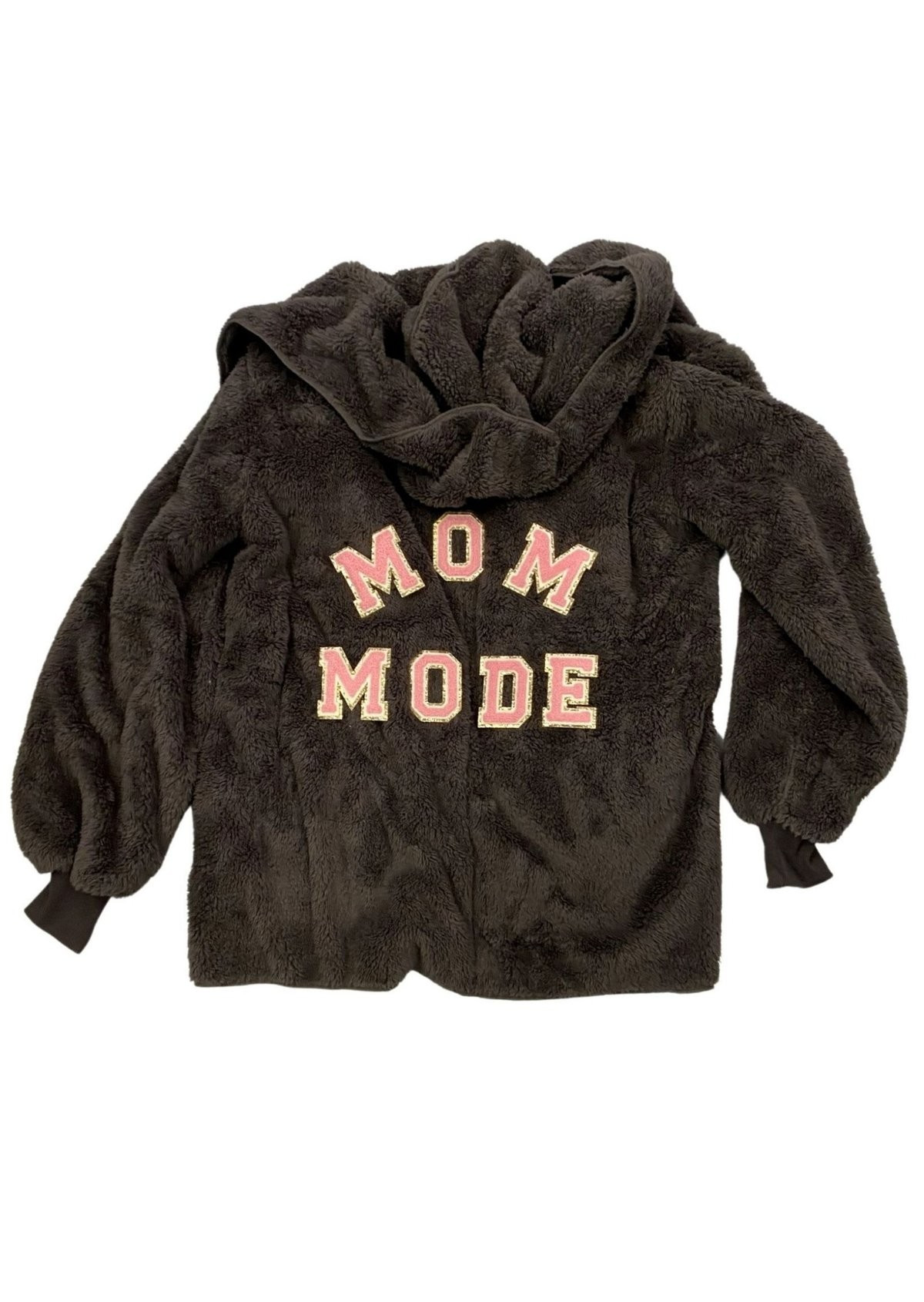 MOM MODE FUZZY CARDIGAN | Judith March