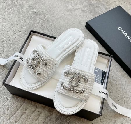 Chanel crystal sandals 

#LTKFind #LTKunder100 #LTKunder50