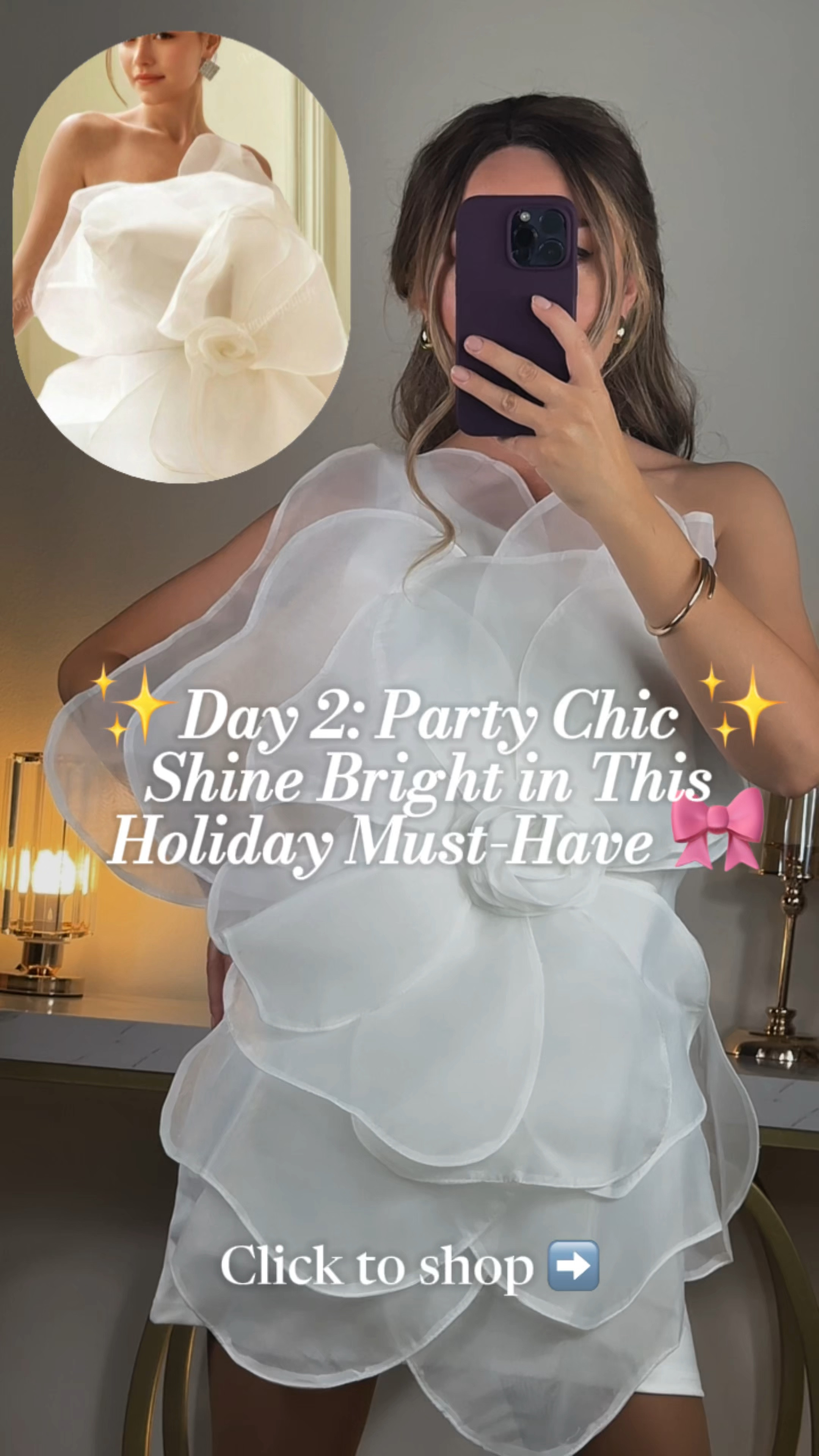 ✨Day 2:Party Chic ✨Shine Bright in This Holiday Must-Have🎀
✨Click to shop ➡️

#LTKStyleTip #LTKHoliday #LTKFindsUnder50