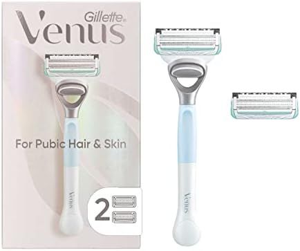 Gillette Venus Intimate Grooming Razors for Women, 1 Venus Razor Bikini Trimmer, 2 Razor Blade Re... | Amazon (US)