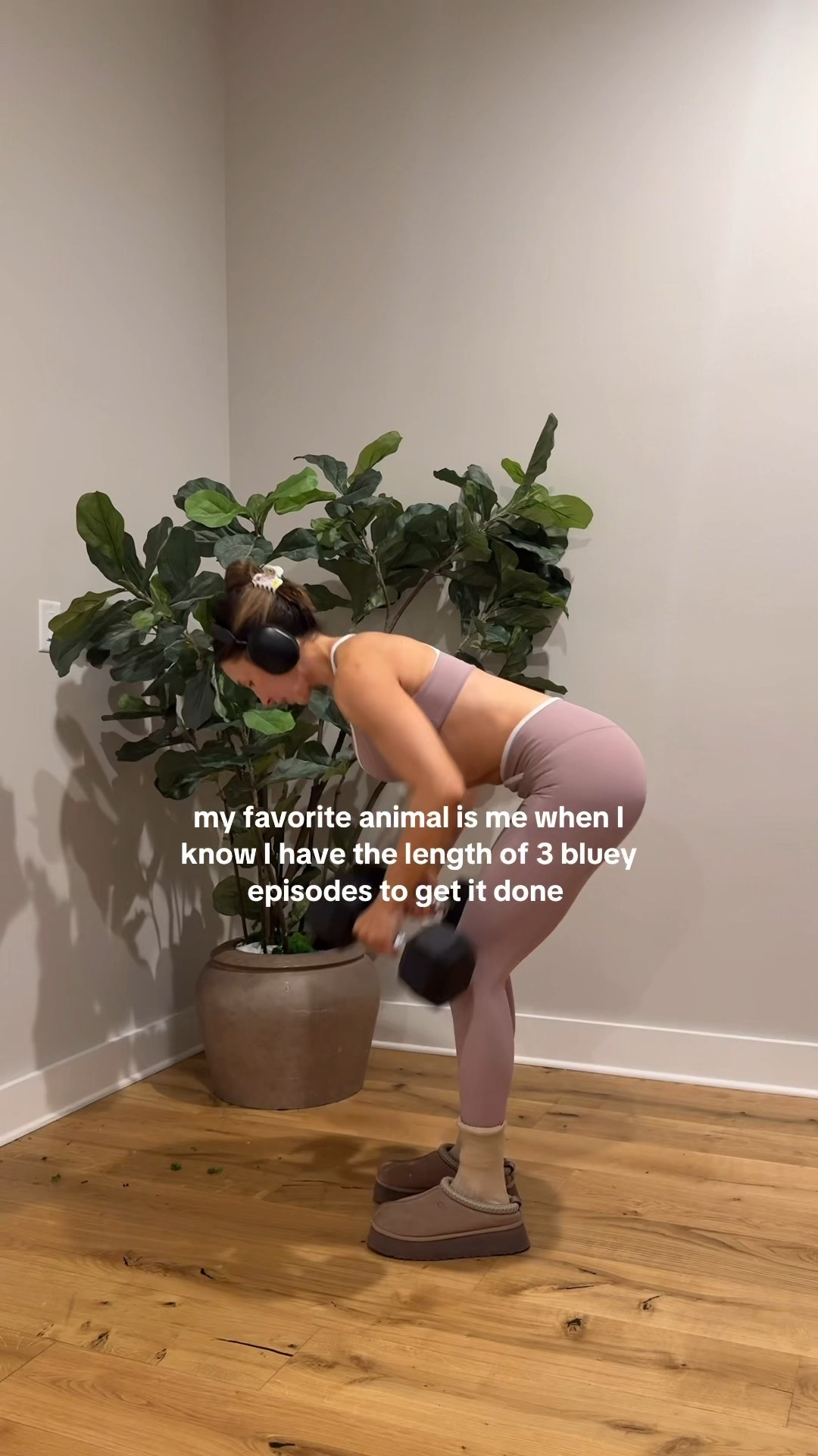 Wearing a size small in my Amazon workout outfit! Linking home workout equipment 

#LTKfitnessgoals #LTKmorningroutine #LTKootd