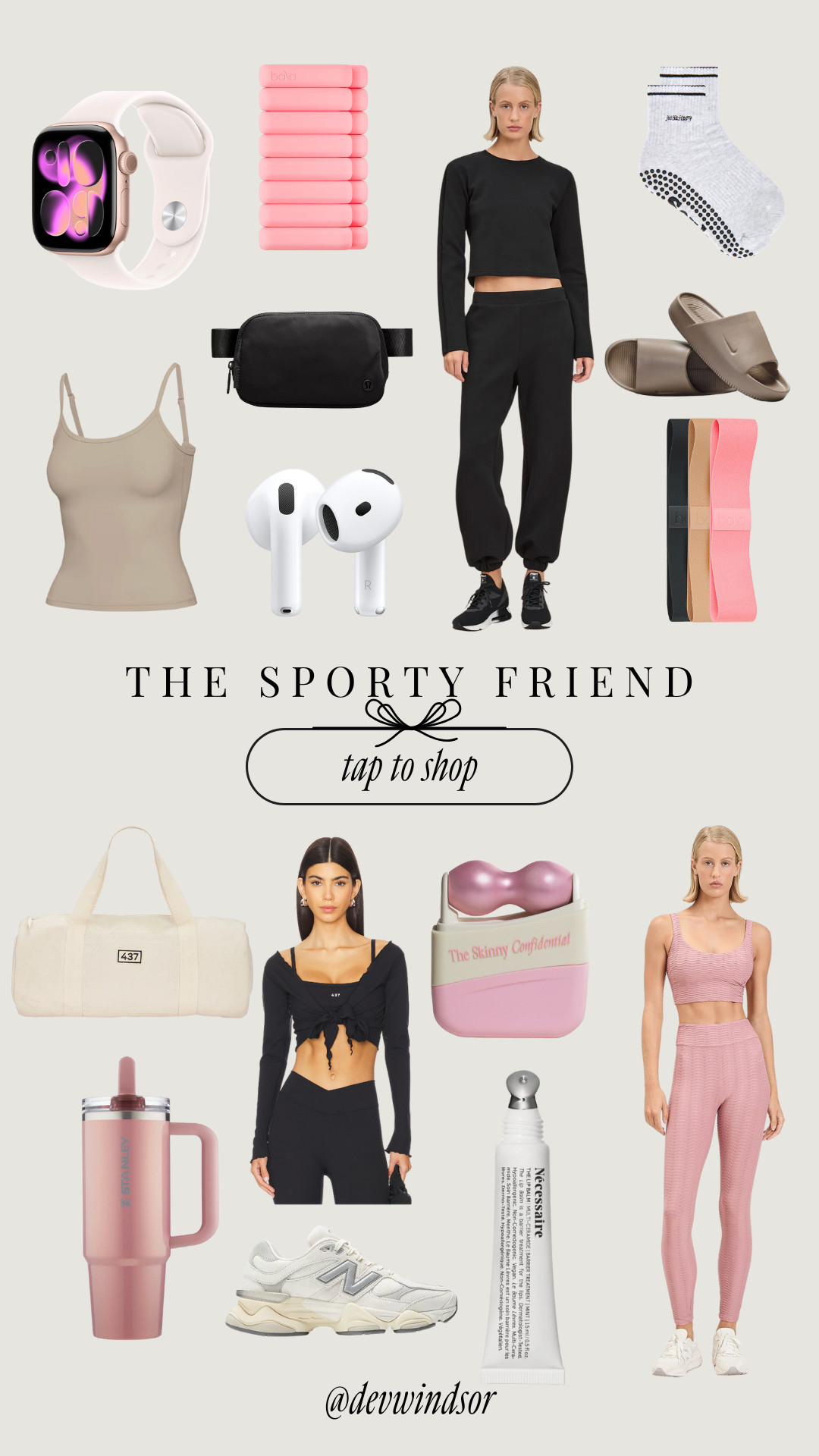 GIFTS FOR THE SPORTY FRIEND 🤍Wellness essentials, chic athleisure, and everything they’ll use daily. Tap to shop! 

 

#LTKGiftGuide #LTKHoliday #LTKActive