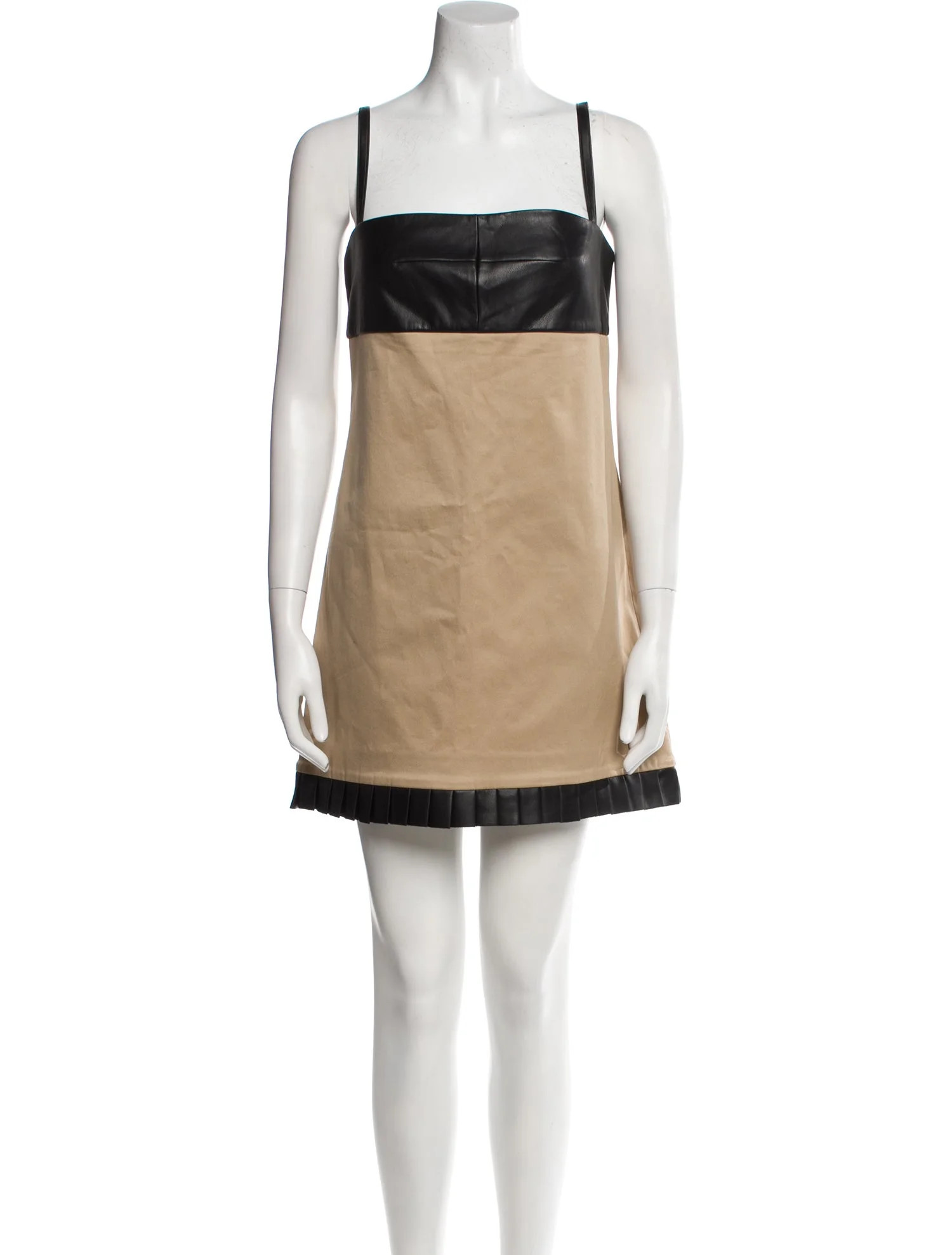 Square Neckline Mini Dress w/ Tags | The RealReal