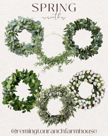 Spring Wreaths - Spring home decor - spring Inspo - spring decor 

#LTKhome