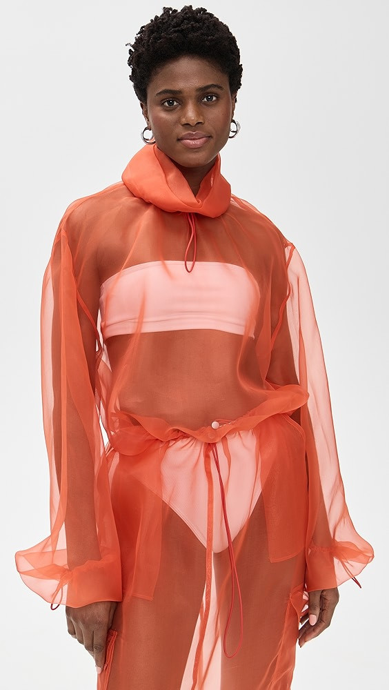 Fe Noel Organza Sports Top | Shopbop | Shopbop