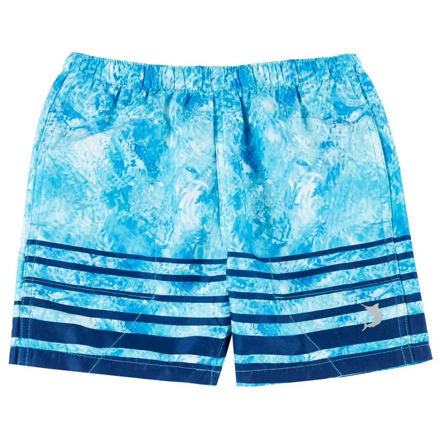 Reel Legends Toddler Boys Prism Blue Swim Shorts | Bealls