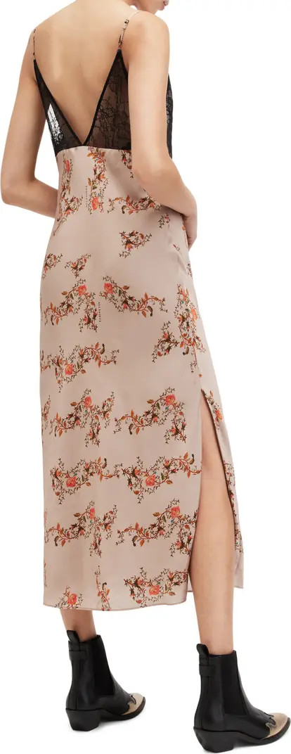 AllSaints Immy Oto Floral Print Slipdress | Nordstromrack | Nordstrom Rack