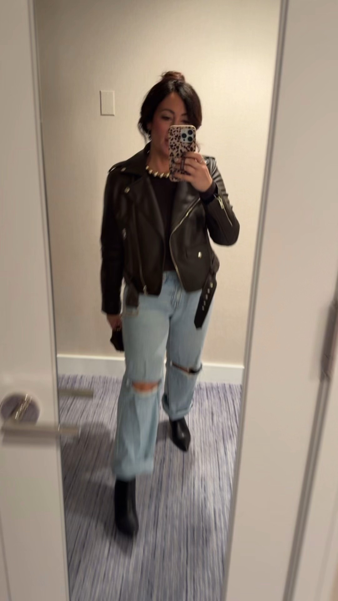 • medium jacket 
• size 8 tee
• size 6 denim 
• boots true to size 


#LTKStyleTip #LTKFindsUnder50 #LTKHoliday