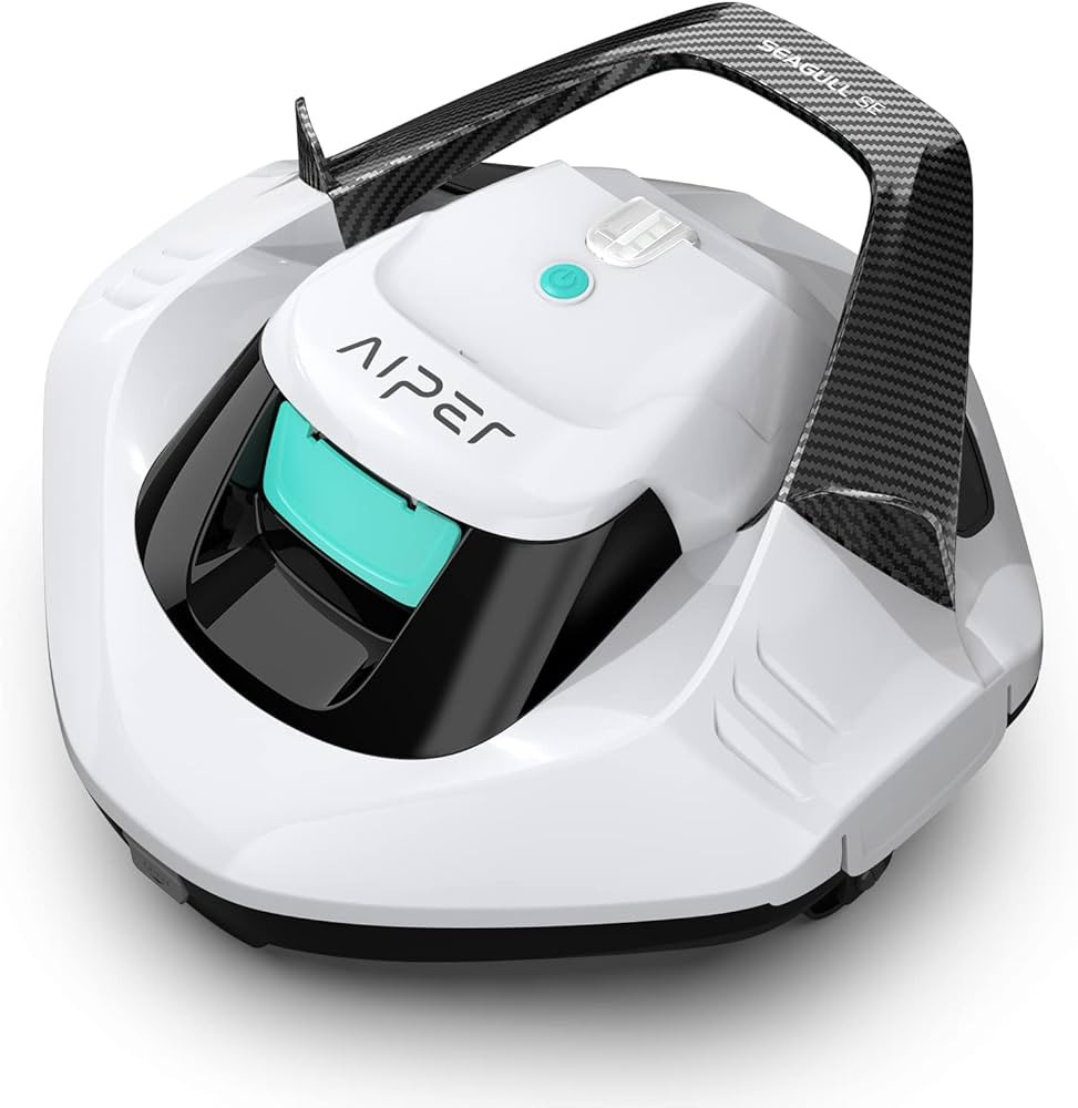 AIPER Cordless Robotic Pool Cleaner, Pool Vacuum with Dual-Drive Motors, Self-Parking Technology,... | Amazon (US)