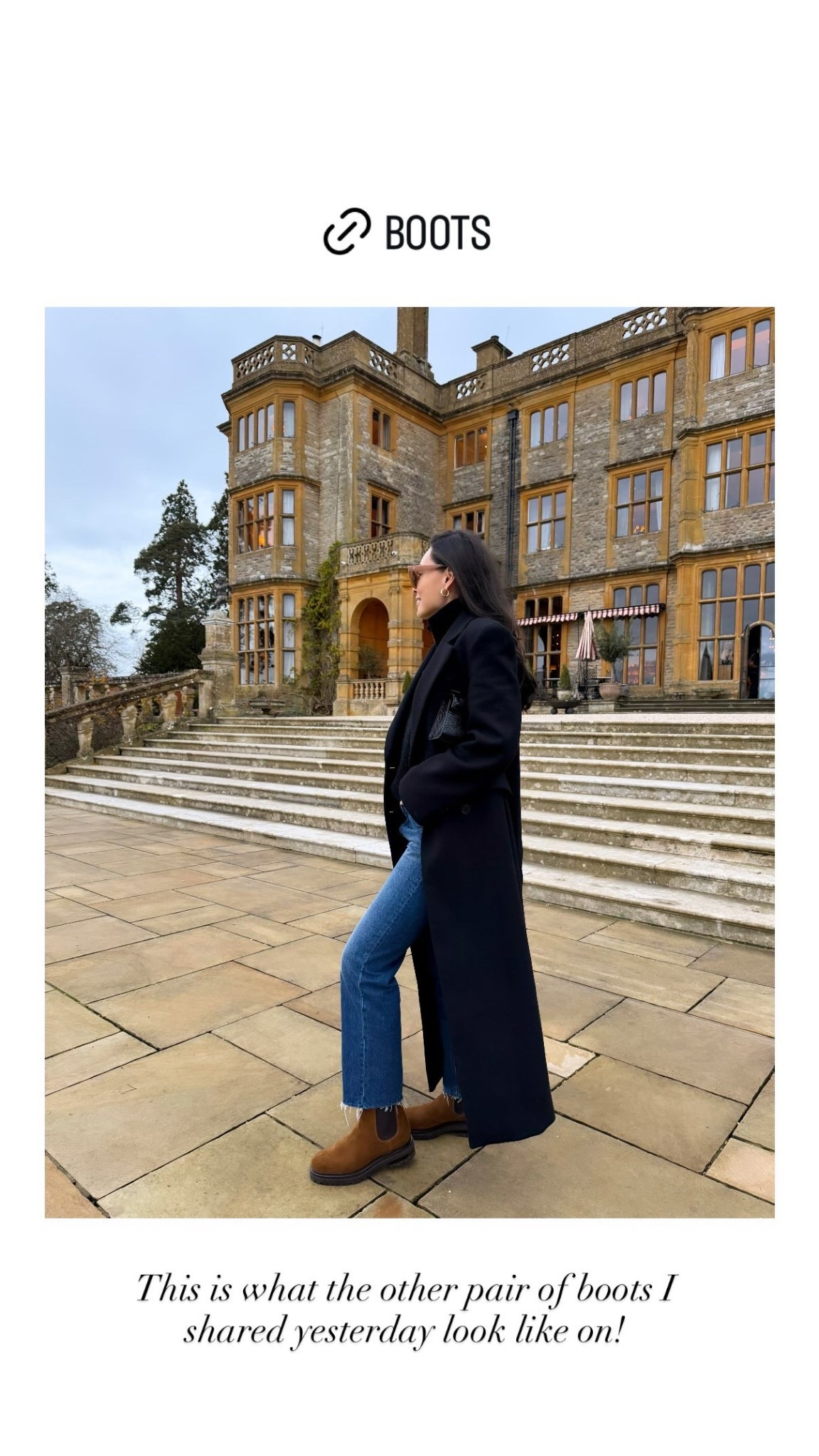 This is what the other pair of boots I shared yesterday look like on!

#LTKootd #LTKSeasonal #LTKstorytime