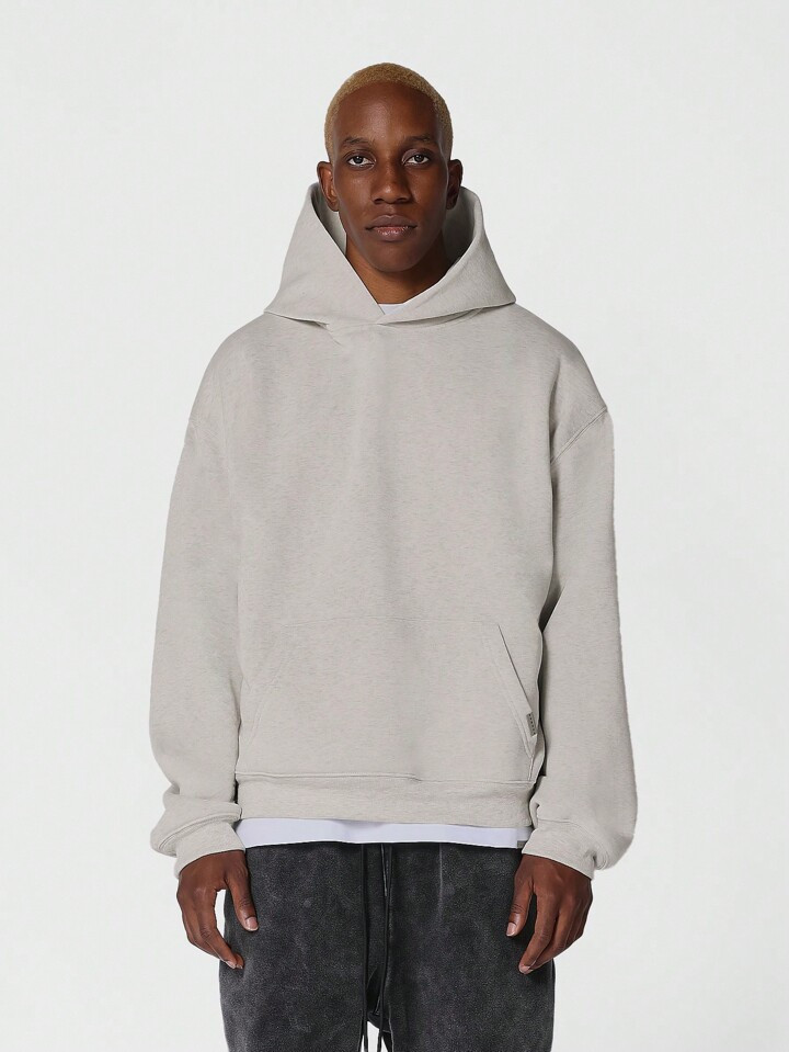 SUMWON Regular Fit Essential Overhead Hoodie | SHEIN USA | SHEIN