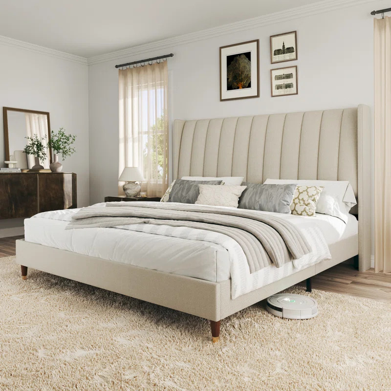 Beauviore Upholstered Platform Bed | Wayfair North America