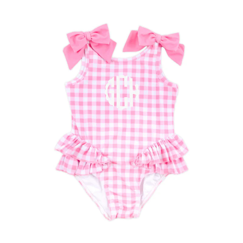 Capri One Piece Swimsuit Pink | Classic Whimsy